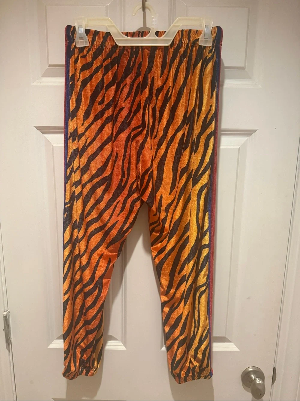 Aviator Nation CLASSIC VELVET SWEATPANTS - TIGER men small - Picture 2 of 5